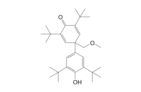 2,6-Di-tert-butyl-4-methoxymethyl-4-(3,5-di-tert-butyl-4-hydroxyphenyl)-2,5-cyclohexadien-1-one