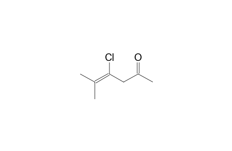 4-Chloro-5-methyl-4-hexen-2-one