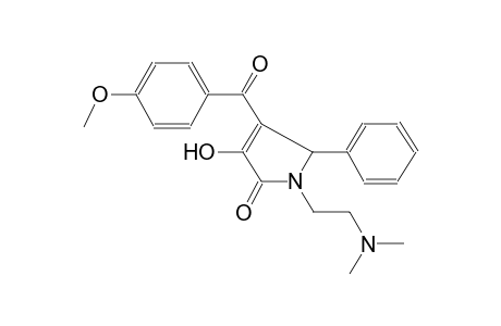 1-(2-Dimethylamino-ethyl)-3-hydroxy-4-(4-methoxy-benzoyl)-5-phenyl-1,5-dihydro-pyrrol-2-one