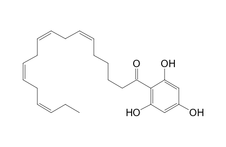 (6Z,9Z,12Z,15Z)-1-(2,4,6-trihydroxyphenyl)-1-octadeca-6,9,12,15-tetraenone