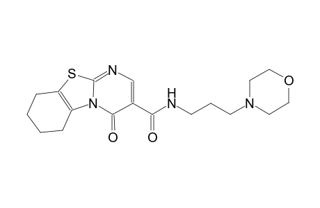 4H-pyrimido[2,1-b]benzothiazole-3-carboxamide, 6,7,8,9-tetrahydro-N-[3-(4-morpholinyl)propyl]-4-oxo-