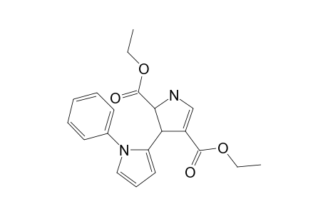 Ethyl 3-(N-phenylpyrrol-2'-yl)-4,5-dihydro-1H-pyrroline-2,4-dicarboxylate