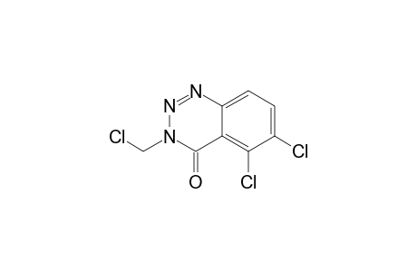 5,6-Dichloro-3-(chloromethyl)-1,2,3-benzotriazin-4(3H)-one
