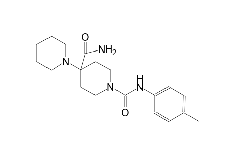 1-{4'-acetyl-[1,4'-bipiperidin]-1'-yl}-2-(4-methylphenyl)ethan-1-one
