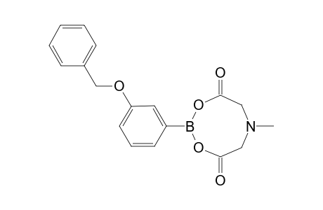 3-Benzyloxyphenylboronic acid MIDA ester