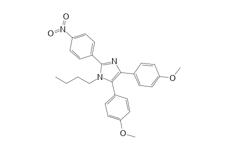 1-Butyl-4,5-bis(4-methoxyphenyl)-2-(4-nitrophenyl)imidazole