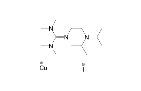 2-[2-(Diisopropylamino)ethyl]-1,1,3,3-tetramethyl-guanidine cuprous iodide