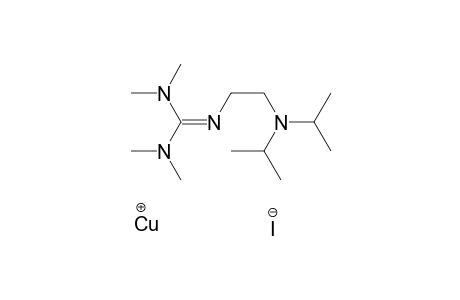 2-[2-(Diisopropylamino)ethyl]-1,1,3,3-tetramethyl-guanidine cuprous iodide