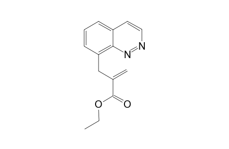 Ethyl 2-(cinnolin-8-ylmethyl)acrylate