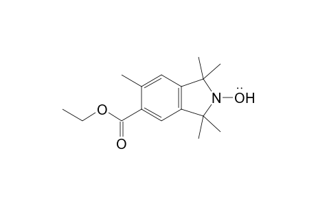 5-(Ethoxycarbonyl)-1,1,3,3,6-pentamethyl-1,3-dihydro-2H-isoindol-2-yloxyl radical