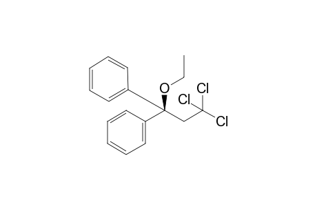 (3,3,3-trichloro-1-ethoxy-1-phenyl-propyl)benzene