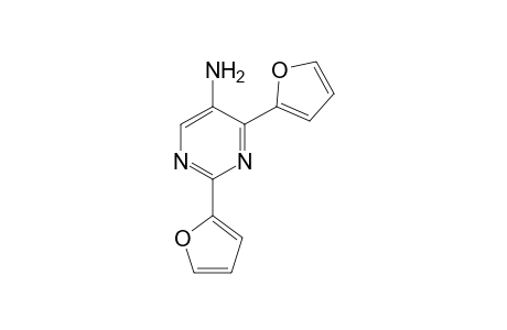 2,4-Di(2-furyl)-pyrimidin-5-amine