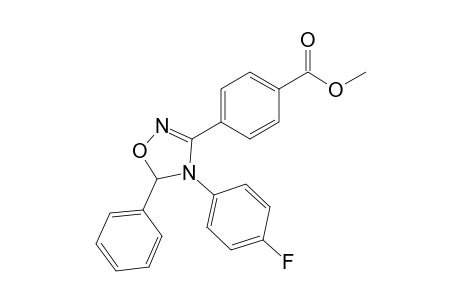 4-[4-(4-Fluoro-phenyl)-5-phenyl-4,5-dihydro-[1,2,4]oxadiazol-3-yl]-benzoic acid methyl ester
