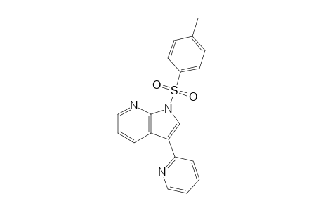 1-(4-Methylphenyl)sulfonyl-3-(2-pyridinyl)pyrrolo[2,3-b]pyridine
