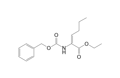 (E)-2-(benzyloxycarbonylamino)hex-2-enoic acid ethyl ester