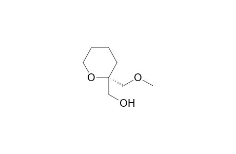 [2-(methoxymethyl)-2-oxanyl]methanol