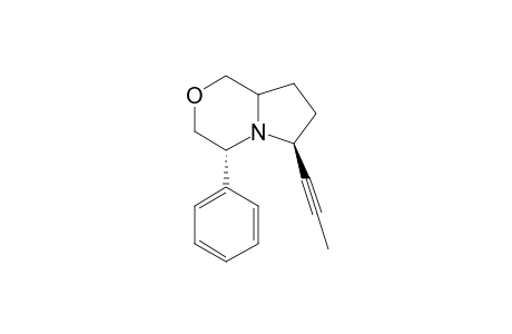 (2R,9S)-9-(1-Propynyl)-2-phenyl-1-aza-4-oxabicyclo[4.3.0]nonane