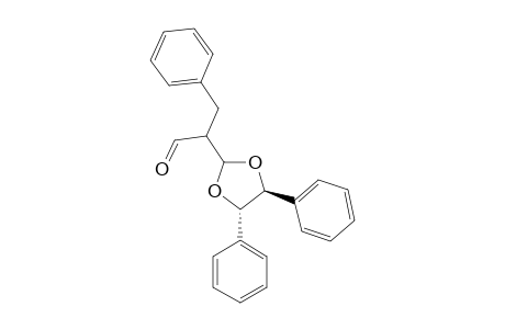 2-[(4'RS,5'RS)-4',5'-DIPHENYL-1',3'-DIOXOLAN-2'-YL]-3-PHENYLPROPANAL(DIASTEREOMER-1)