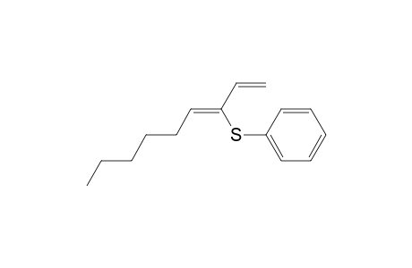 (Z)-3-(phenylthio)-1,3-nonadiene