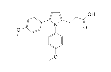 3-[1,5-bis(4-methoxyphenyl)-1H-pyrrol-2-yl]propanoic acid