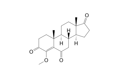 (8R,9S,10R,13S,14S)-4-methoxy-10,13-dimethyl-1,2,7,8,9,11,12,14,15,16-decahydrocyclopenta[a]phenanthrene-3,6,17-trione
