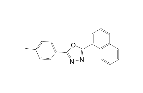 2-(1-naphthyl)-5-p-tolyl-1,3,4-oxadiazole