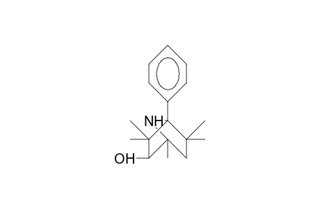 2-exo-Hydroxy-1,3,3,5,5-pentamethyl-4-phenyl-7-aza-bicyclo(2.2.1)heptane