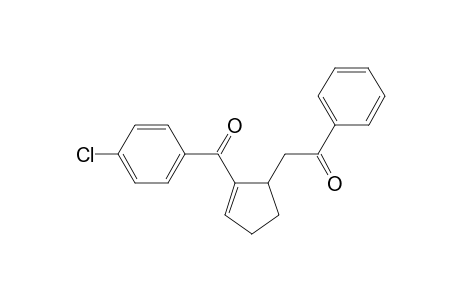 2-[2-(4-chlorobenzoyl)cyclopent-2-en-1-yl]-1-phenyl-ethanone