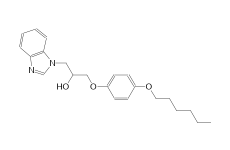 1H-benzimidazole-1-ethanol, alpha-[[4-(hexyloxy)phenoxy]methyl]-