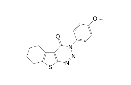 3-(3-Methoxyphenyl)-4,5,6,7-tetrahydrobenzo[b]thieno[2,3-d][1,2,3]-triazin-4(3H)-one