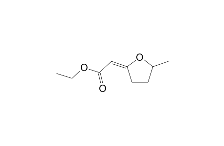 2-(E)-(Ethoxycarbonylmethylidene)-5-methylterahydrofuran
