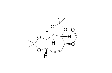 (1S,4S,5R,6R,7R)-1-O-Acetyl-4,5:6,7-bis(isopropylidenedioxy)-2-cyclohepten-1-ol