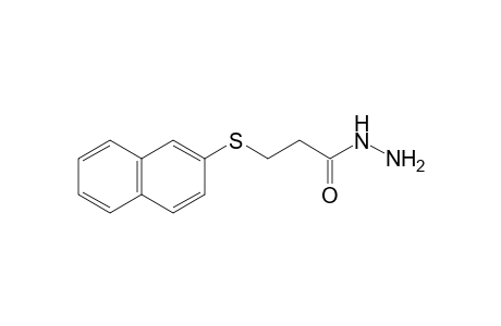 3-[(2-naphthyl)thio]propionic aicd, hydrazide