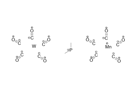 (Pantacarbonylmangandimethylphosphide)-pentacarbonylwolfram(0)