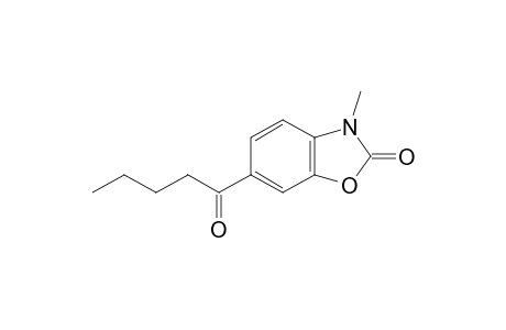 3-methyl-6-valeryl-1,3-benzoxazol-2-one