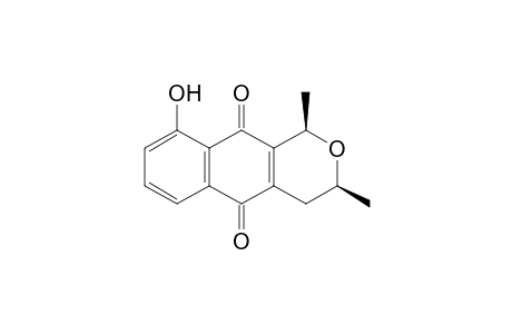 (1R,3S)-9-Hydroxy-1,3-dimethyl-3,4,5,10-tetrahydro-1H-naphtho[2,3-c]pyran-5,10-dione