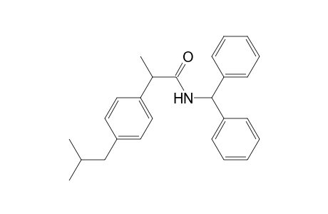 N-Benzhydryl-2-(4-isobutylphenyl)propanamide