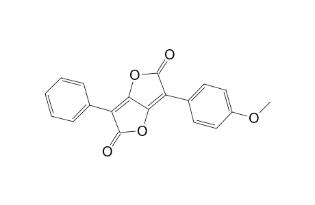 Furo[3,2-b]furan-2,5-dione, 3-(4-methoxyphenyl)-6-phenyl-