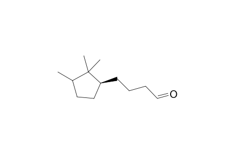 4-((1S)-2,2,3-trimethylcyclopentyl)butanal