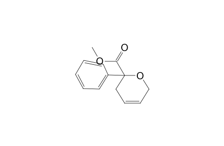 6-Phenyl-2,5-dihydropyran-6-carboxylic acid methyl ester