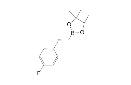 (E)-2-(4-fluorostyryl)-4,4,5,5-tetramethyl-1,3,2-dioxaborolane