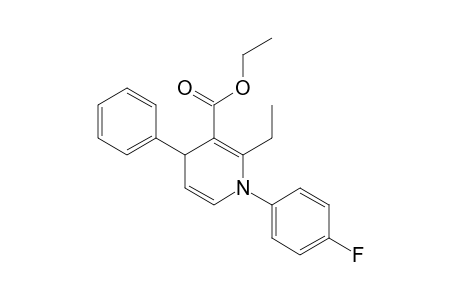 3-ETHOXYCARBONYL-2-ETHYL-1-PARA-FLUOROPHENYL-4-PHENYL-1,4-DIHYDROPYRIDINE