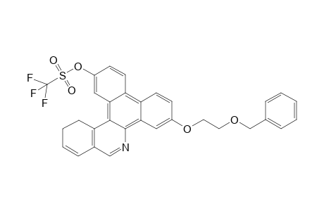 9-Aza-7-[2-(benzyloxy)ethoxy]benzo[g]-2-[(trifluoromthanesulfonyl)oxy]-13,14-dihydrochrysene