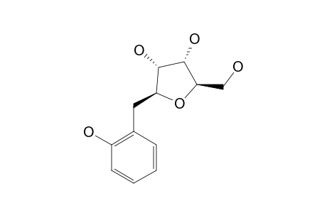 1-BETA-(2-HYDROXYBENZYL)-1-DEOXY-D-RIBOFURANOSIDE