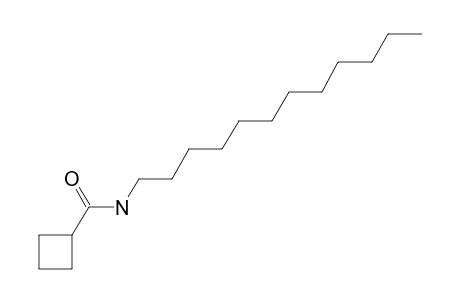 Cyclobutanecarboxamide, N-dodecyl-