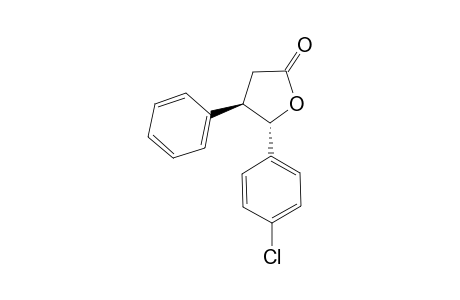 (4R,5S)-5-(4-chlorophenyl)-4-phenyl-2-oxolanone