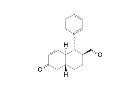 (1S,2S,4aR,8aS)-1-(phenyl)-6-oxo-1,2,3,4,4a,5,6,8a-octahydro-naphthalene-2-carbaldehyde