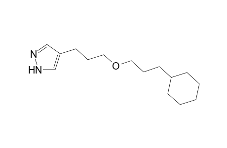 4-[3-(3-cyclohexylpropoxy)propyl]-1H-pyrazole