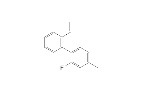 2-Fluoro-4-methyl-2'-vinyl-1,1'-biphenyl