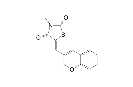 (Z)-5-((2H-chromen-3-yl)methylene)-3-methylthiazolidine-2,4-dione